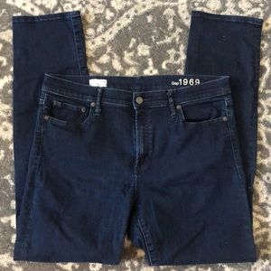 Gap 1969 Slim Straight Dark Denim